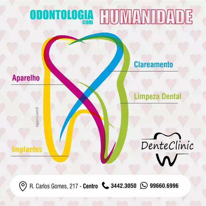 Arte criada para Posicionamento de Clínica Odontológica com o tema Humanidade
