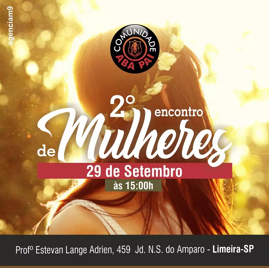 Arte criada para encontro de Mulheres de igreja evangélica 1
