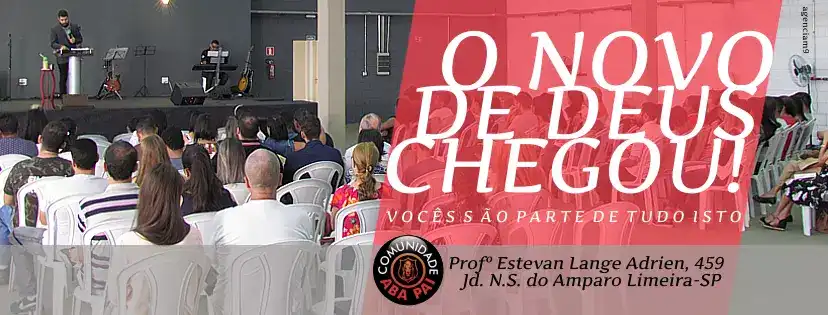 
Capa para Facebook criada para novo prédio da Comunidade Evangélica Aba Pai



