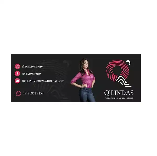 Capa para Facebook criado para Loja de Moda Feminina
