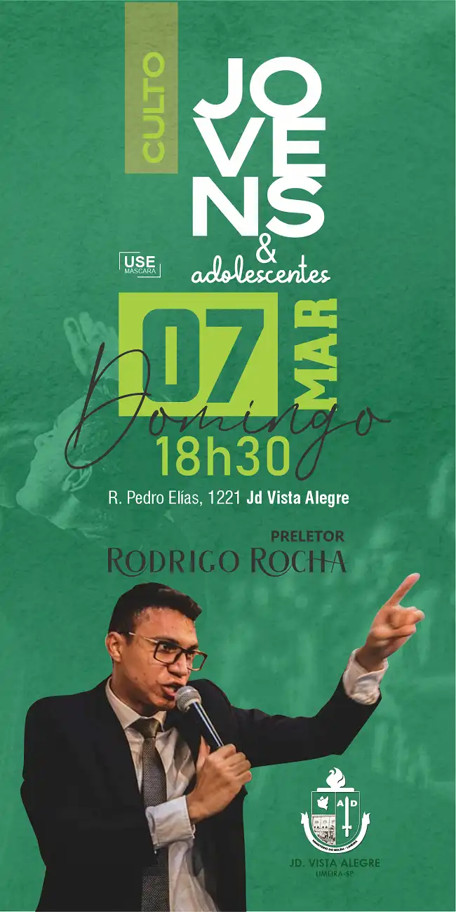 Cartaz Culto de Jovens
