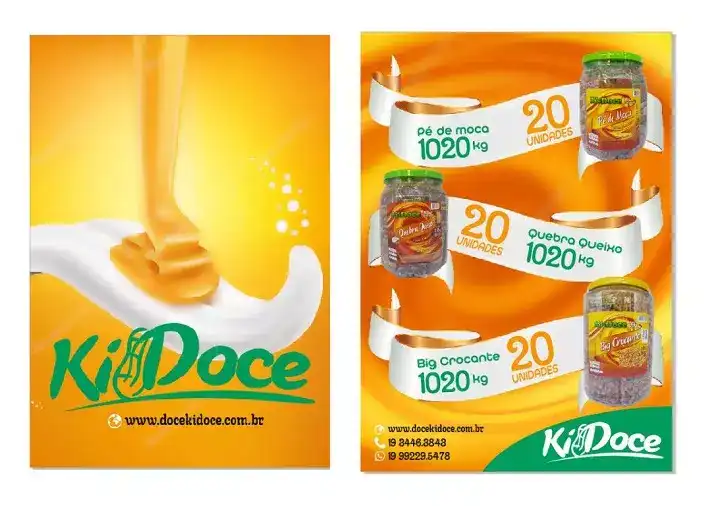 
Catálogo criado para empresa de doces KiDoce



