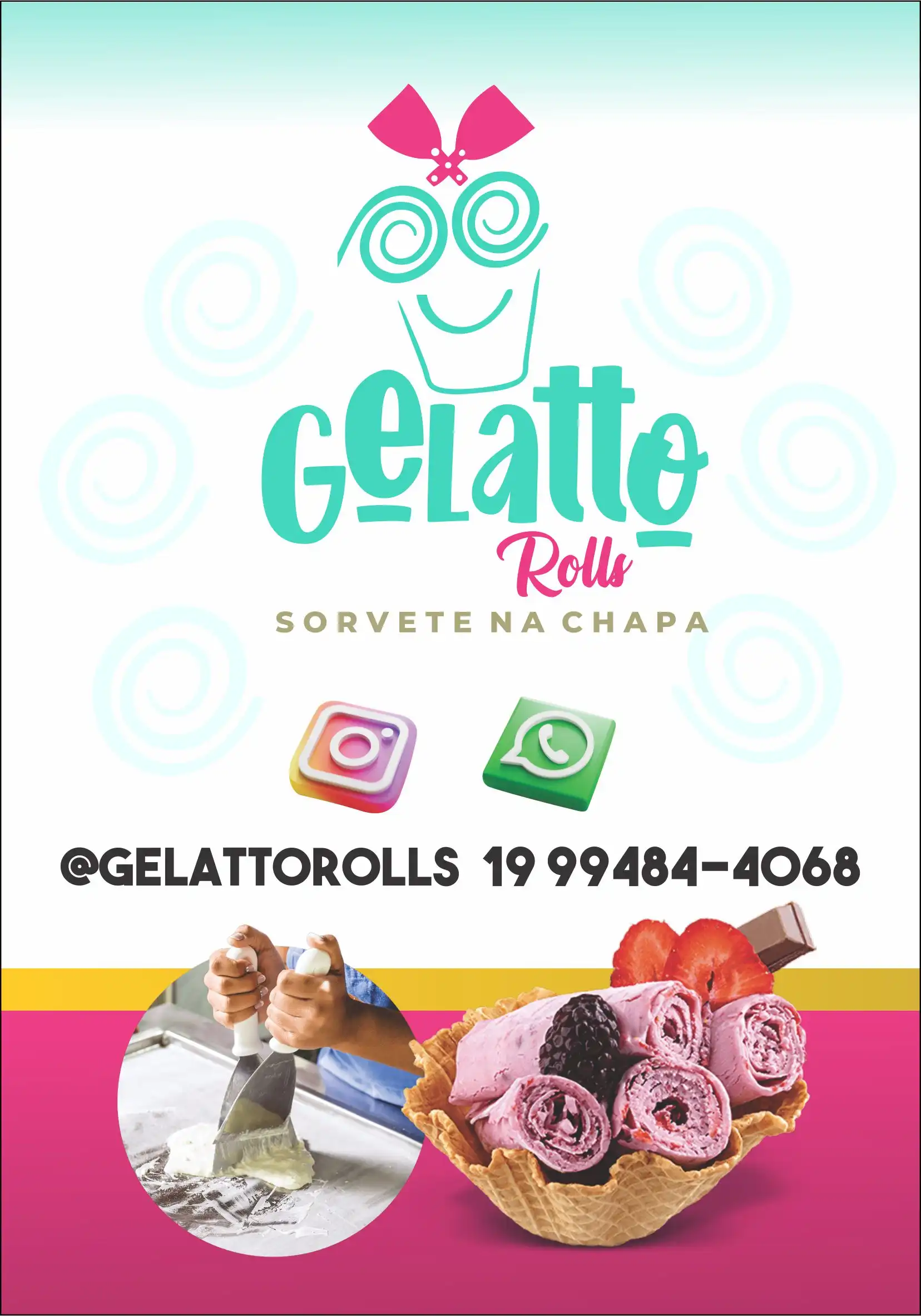 
Folheto Banner Sorvete na Chapa



