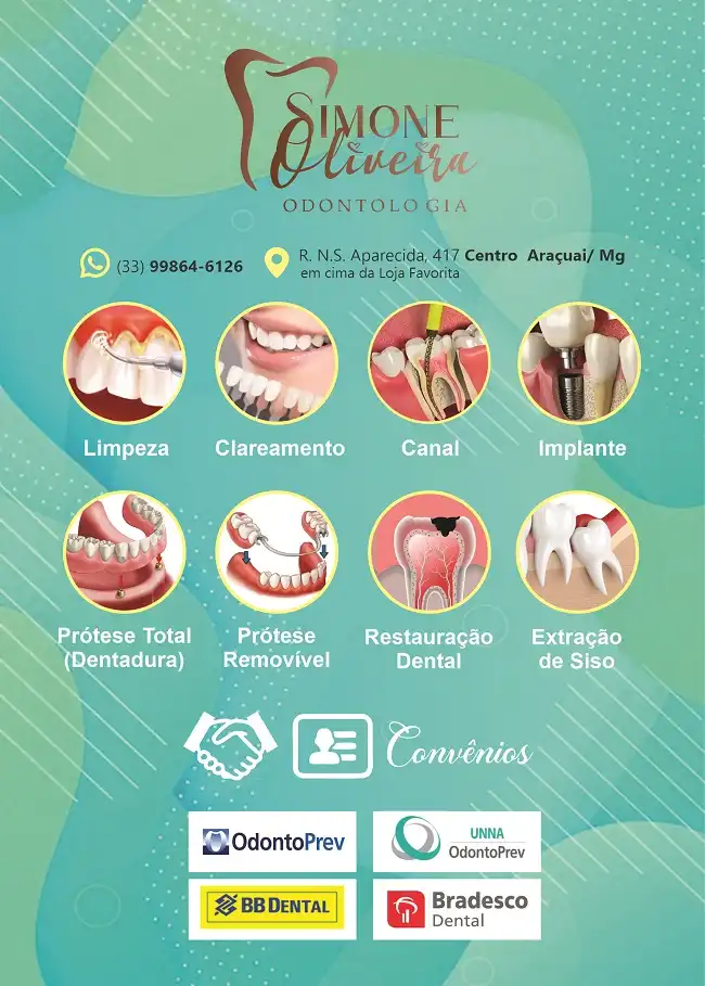 Folheto Serviços de Odontologia
