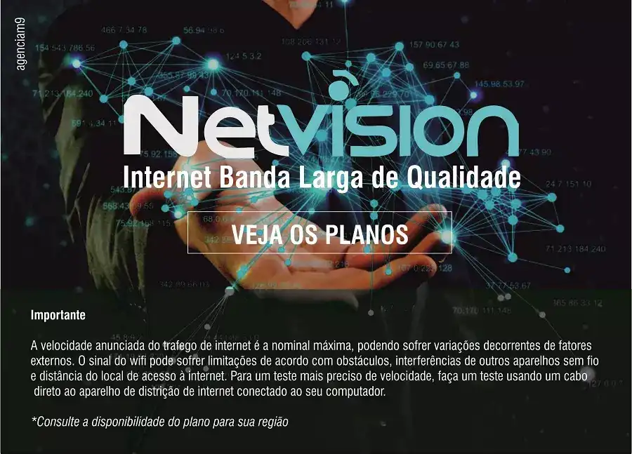 Folheto criado para Divulgar e Posicionar marca de empresa de Banda Larga
