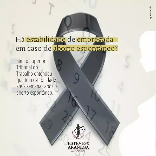 Informativo sobre Direito após Aborto Espontâneo criado para Escritório de Advocacia
