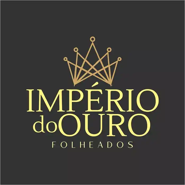 Logotipo Criado para Empresa de Banhos para Semijoias Império do Ouro Folheados
