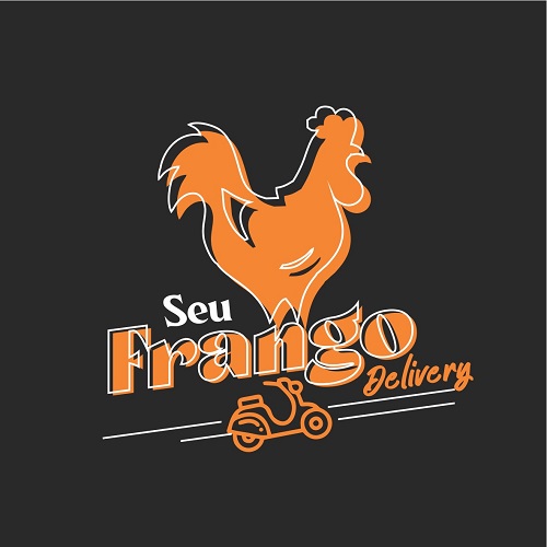 Layout Logotipo Logomarca Delivery de Frango