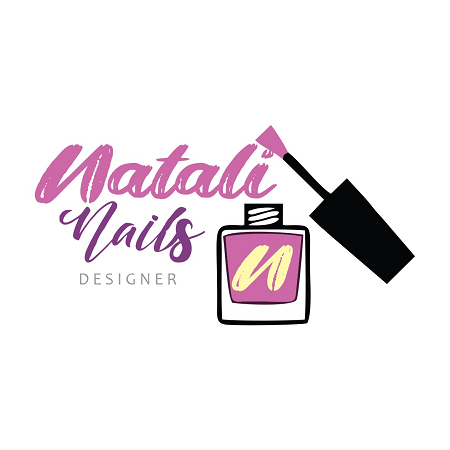 Logotipo Logomarca Designer de Unhas Manicure e Pedicure
