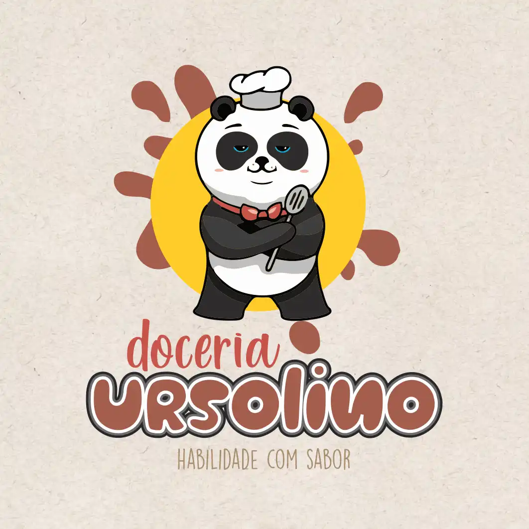 Logotipo Logomarca Doceria

