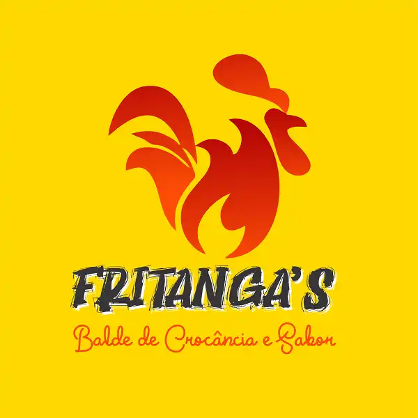 Logotipo Logomarca Frango Frito no Balde
