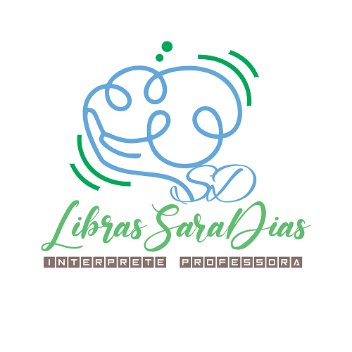 
Logotipo Logomarca Interprete de Libras e Professora de Libras



