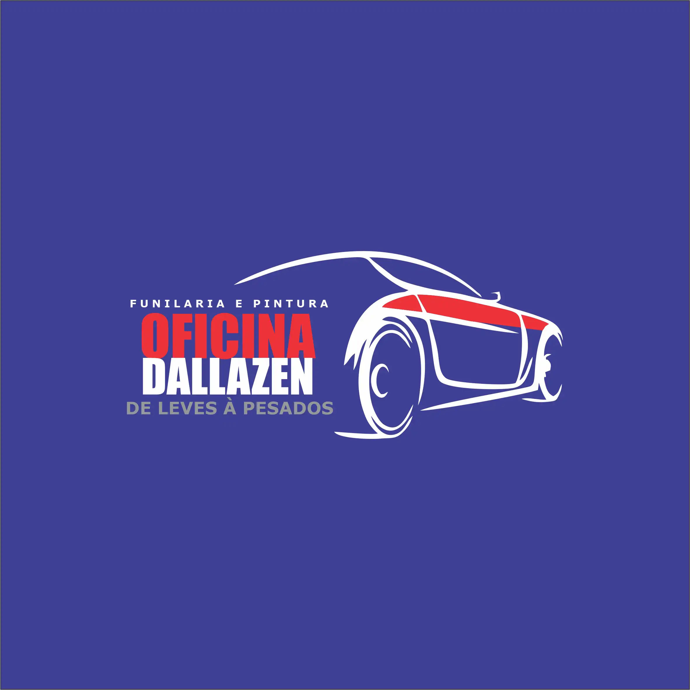 Logotipo Oficina de Funilaria de Veículos Leves e Pesados
