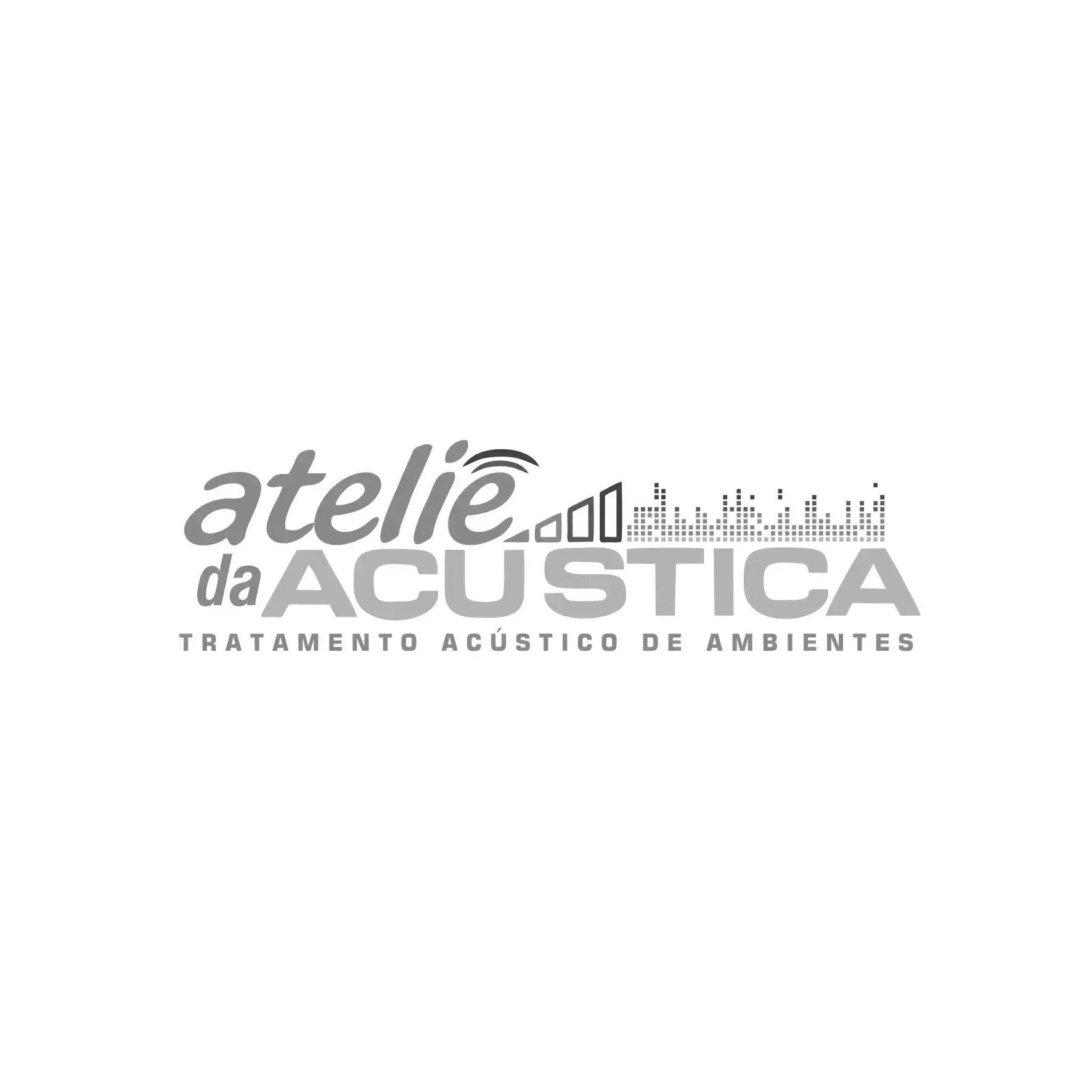 Logotipo criado para Empresa de Tratamento Acústico de Som
