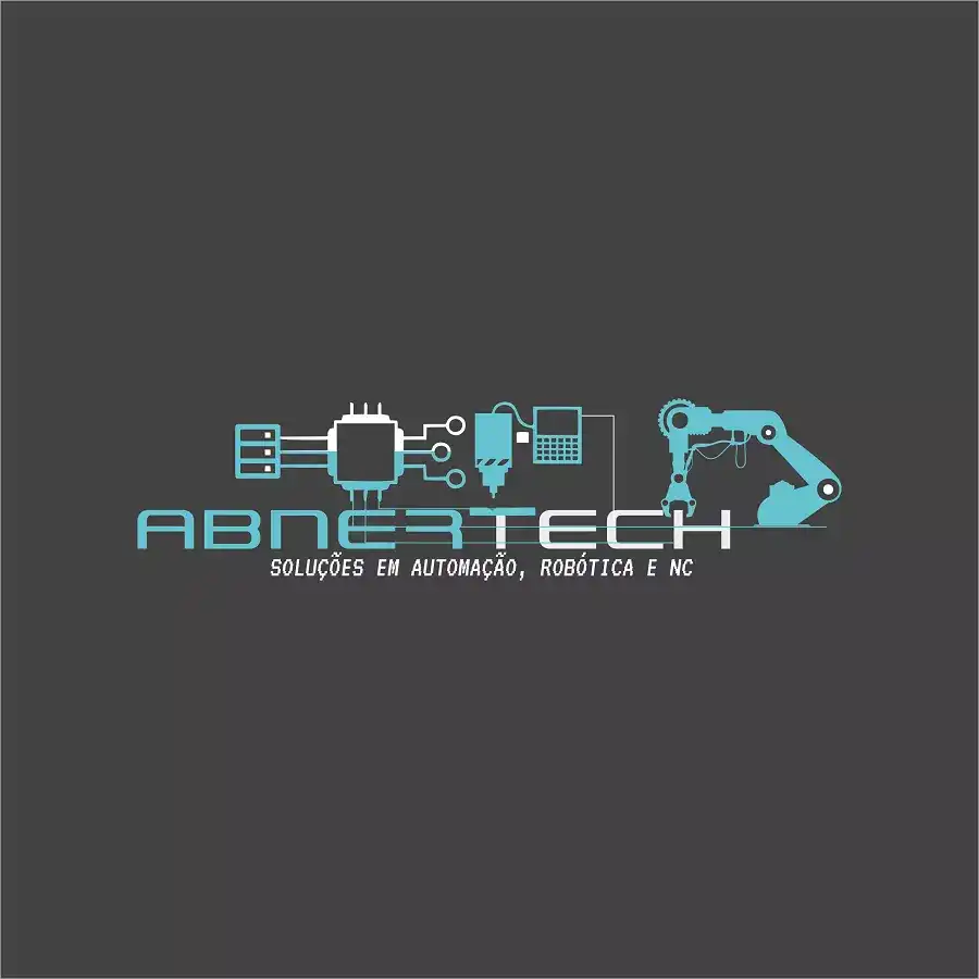 Logotipo e Logomarca criada para Empresa de Automação e Robótica
