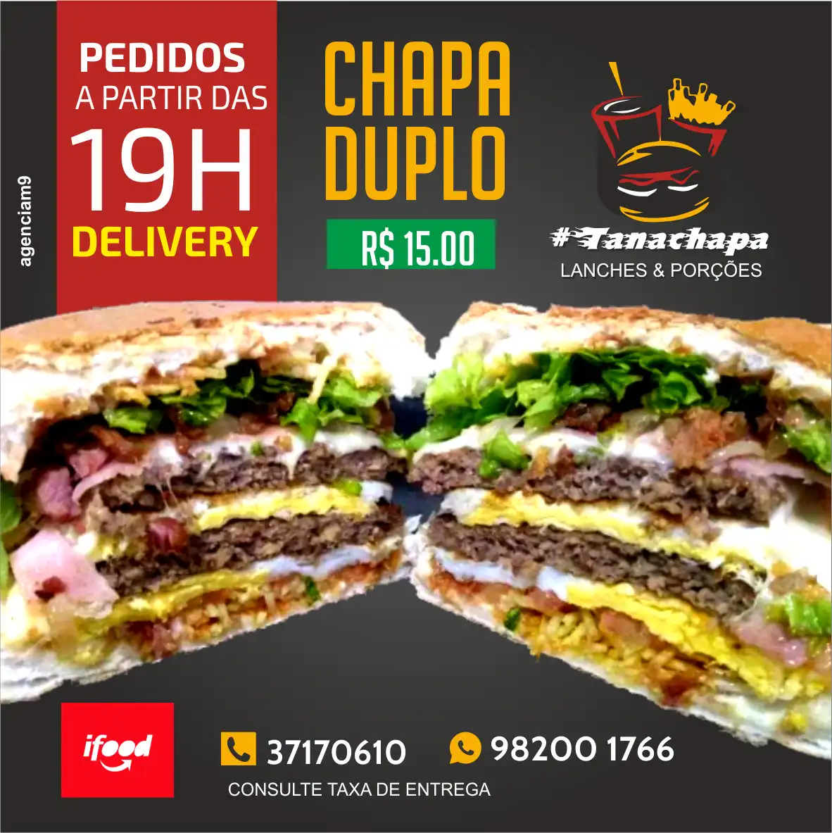 
Promoção Lanches e Porções Chapa Duplo Delivery



