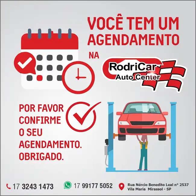 Propaganda Agendamento Oficina Mecânica
