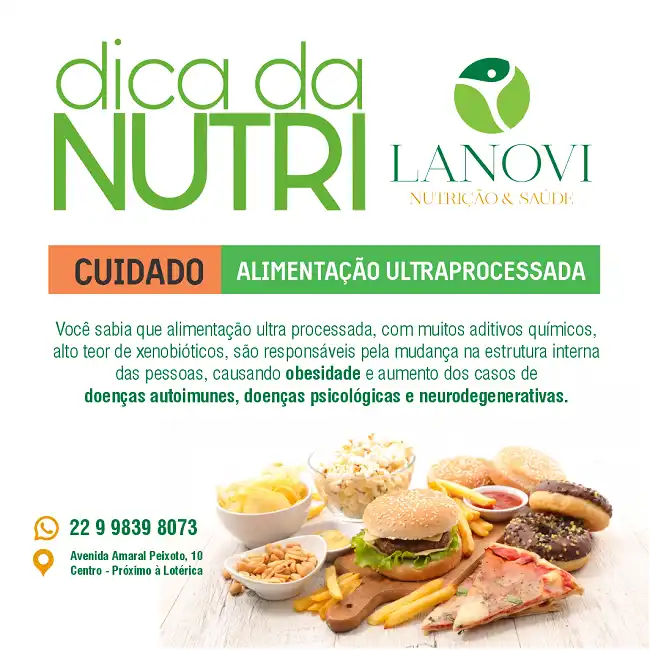 Propaganda Alimentação Ultraprocessada
