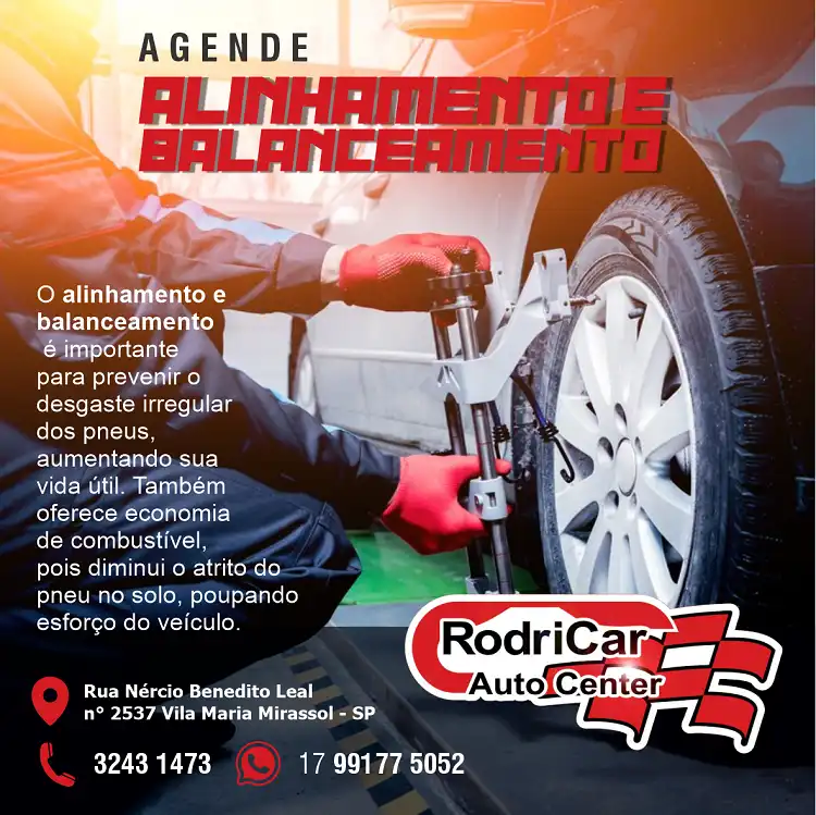 Propaganda Alinhamento e Balanceamento Agendamento
