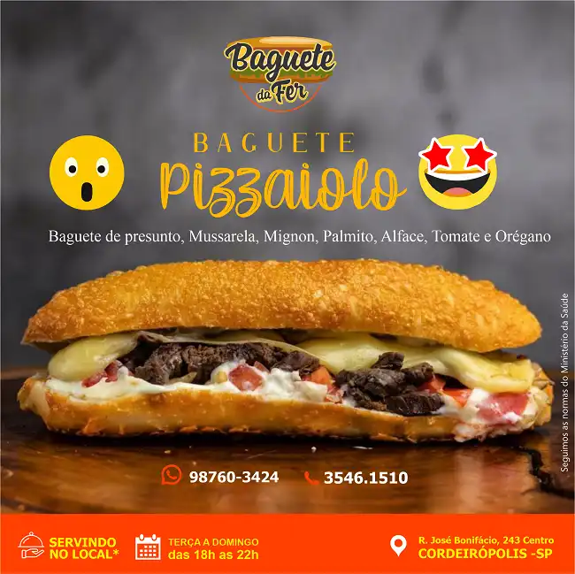 Propaganda Baguete Pizzaiolo
