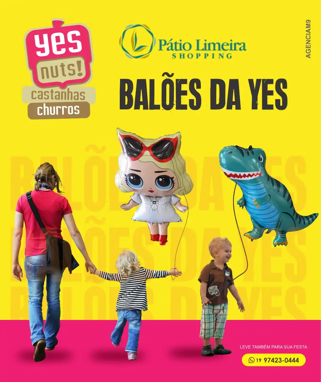 
Propaganda Balões de Personagens para Crianças e Festa Infantil à Gás Hélio



