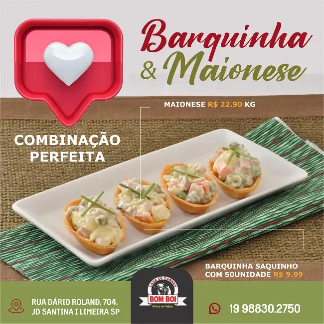 Propaganda Barquinha de Maionese
