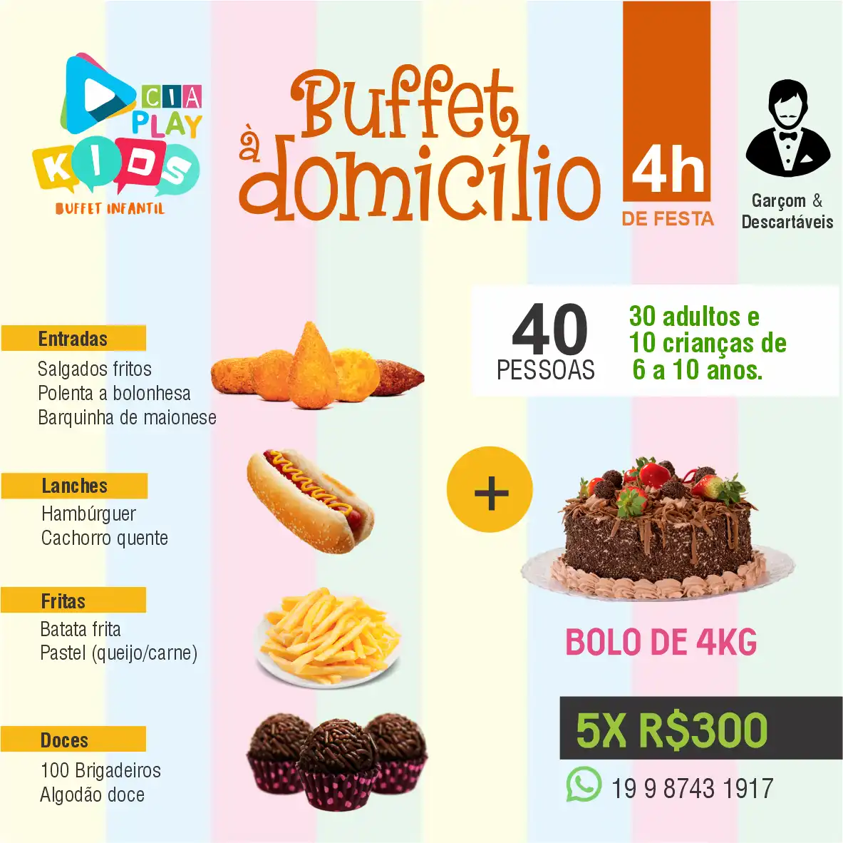 Propaganda Buffet à Domicílio
