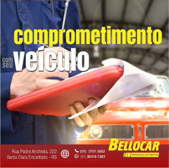 Propaganda Check List de Manutenão no Veículo
