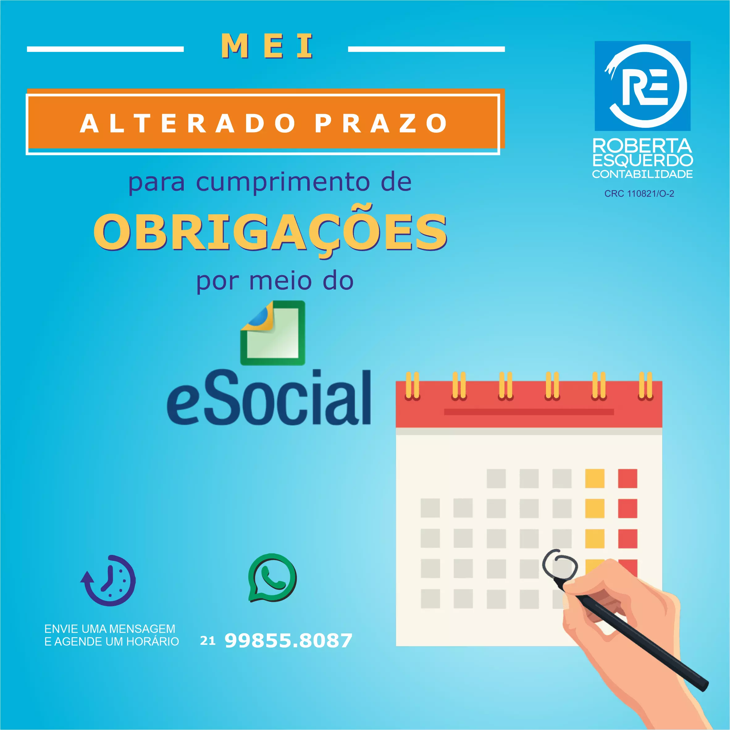 Propaganda Contabilidade MEI no ESocial
