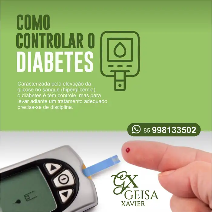 Propaganda Controle de Diabetes Hiperglecimia
