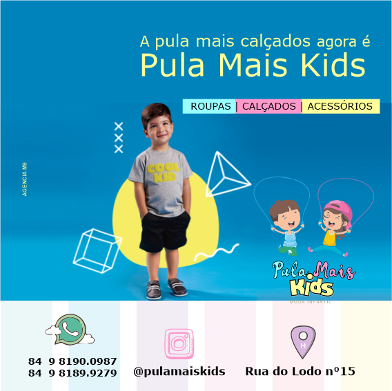 
Propaganda Criativa Lançamento de Moda infantil Roupas Infantil Moda kids Roupa Infantil



