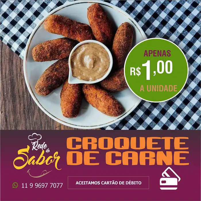 Propaganda Croquete de Carne
