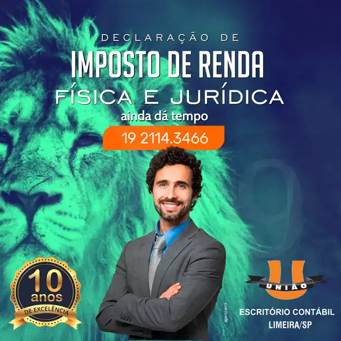 
Propaganda Declaração de Imposto de Renda Física e Jurídica



