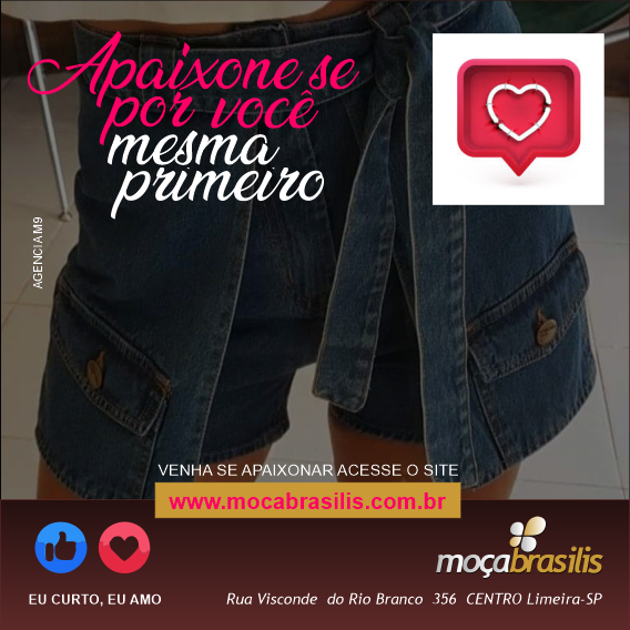 
Propaganda Dia dos Namorados Loja Moda Feminina Macacãozinho Jeans



