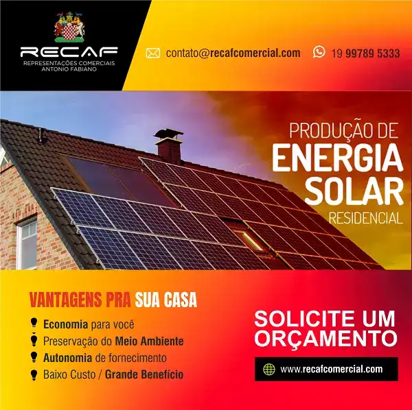 
Propaganda Energia Solar Residencial



