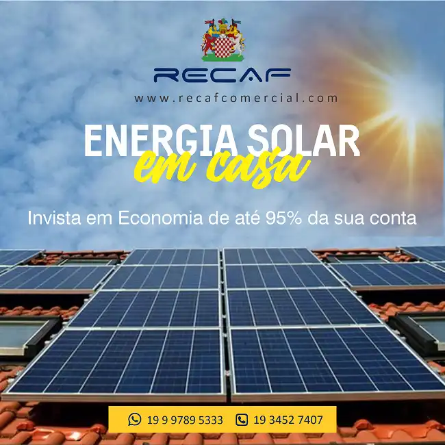 Propaganda Energia Solar em Casa
