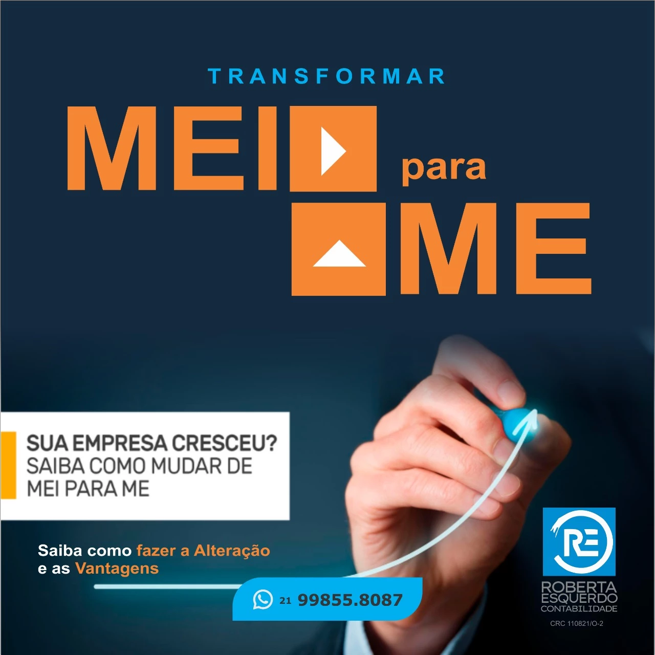 
Propaganda Escritório de Contabilidade Transformar MEI para ME



