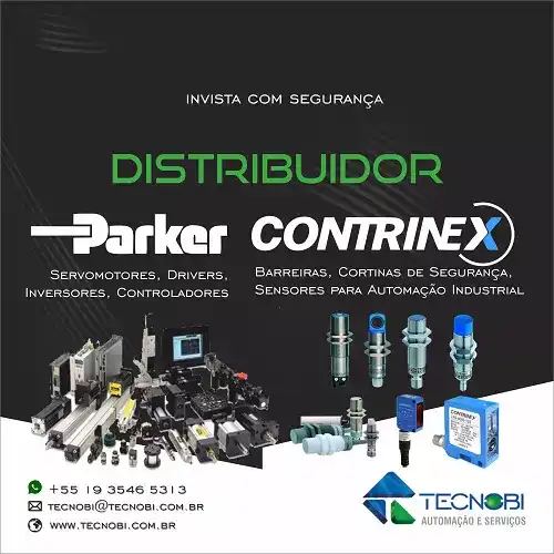 Propaganda Facebook e Instagram sobre Servomotores Drivers Inversores Barreiras
