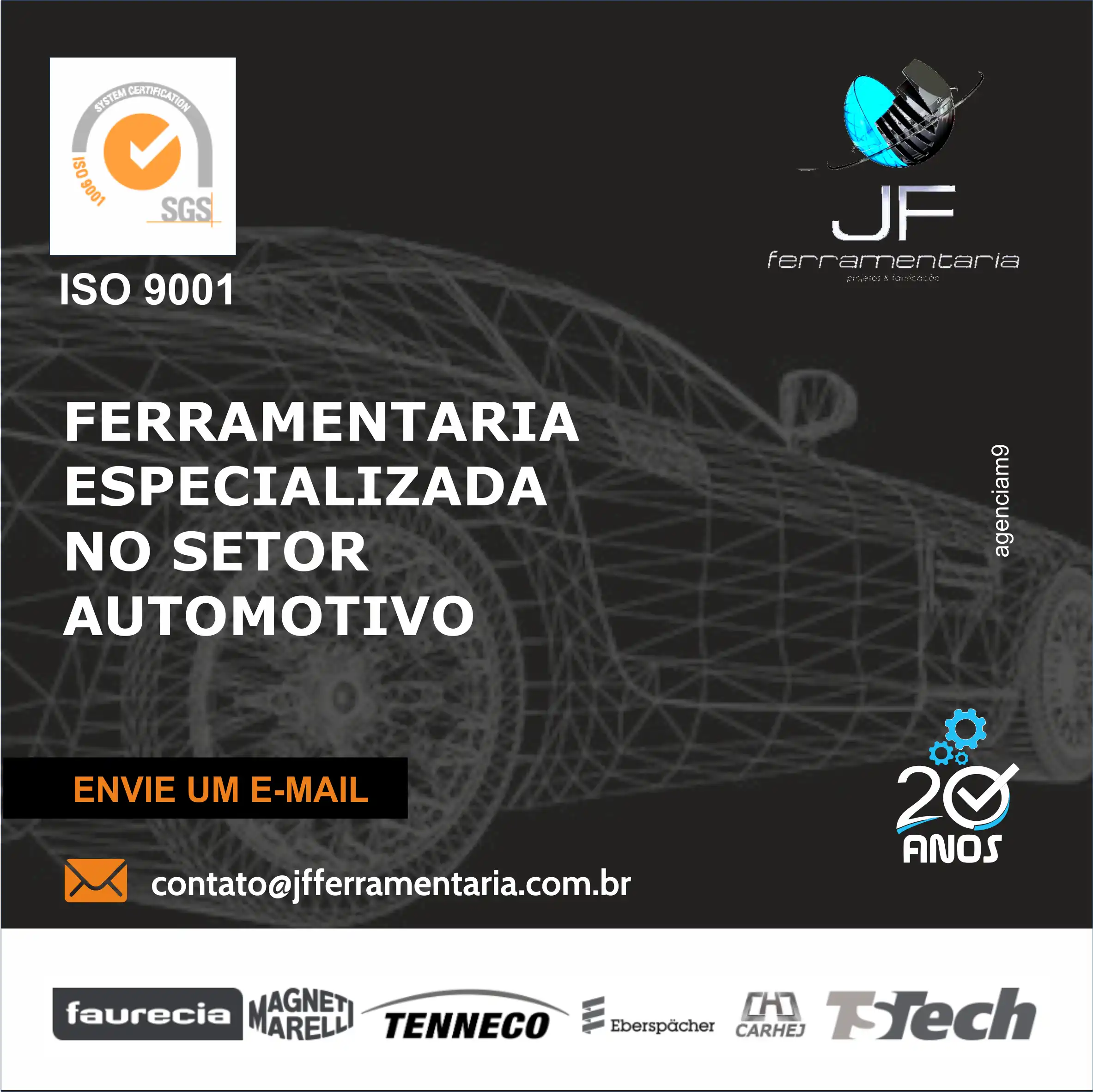 
Propaganda Ferramentaria ISO 9001 Setor Automotivo



