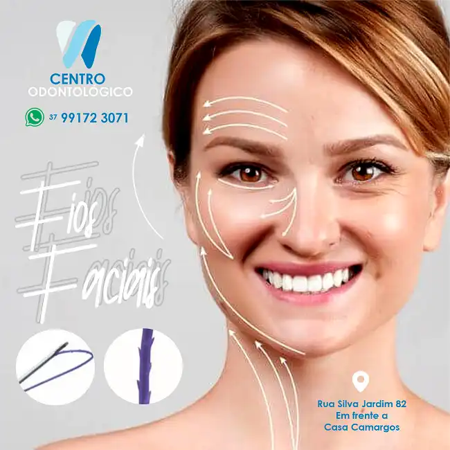 Propaganda Fios Faciais Clínica Odontológica
