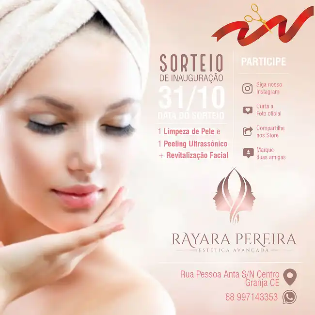 Propaganda Inauguração Clínica de Estética
