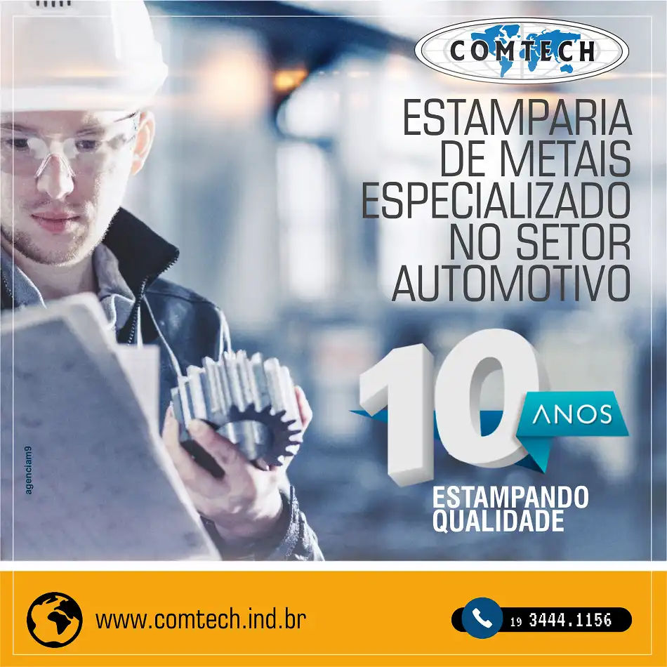 Propaganda Induístria Especializada Setor Automotivo ISO 9001 e IATF
