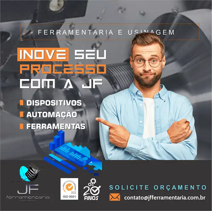 Propaganda Inovação Processo de Ferramentaria
