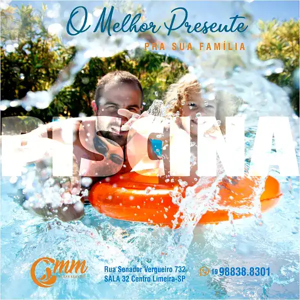 Propaganda Instagram sobre Construção de Piscina
