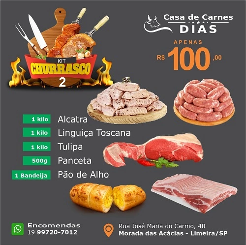 
Propaganda Kit Churrasco para Açougue



