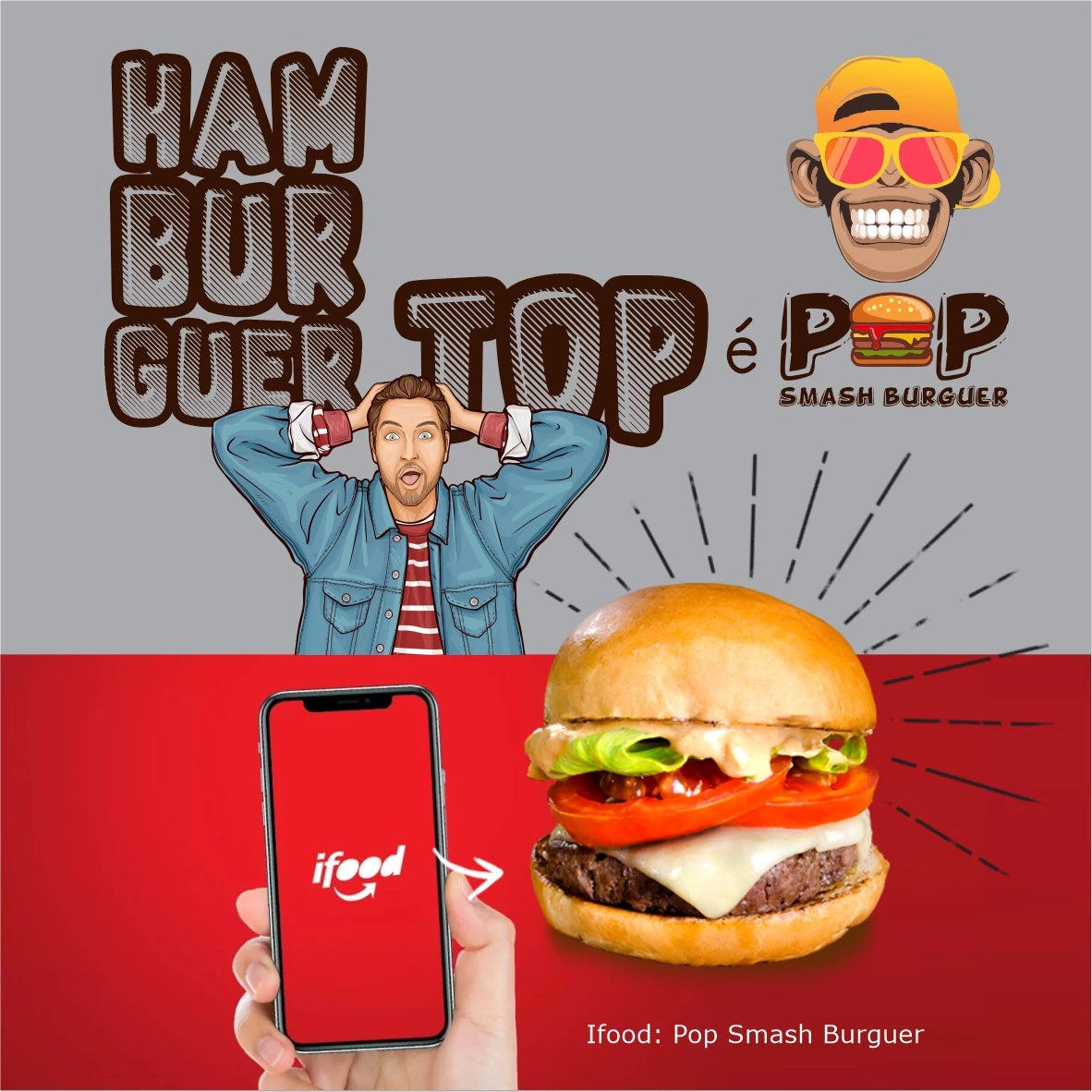 
Propaganda Lanche de Hamburguer



