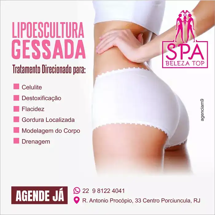 
Propaganda Lipoescultura Gessada



