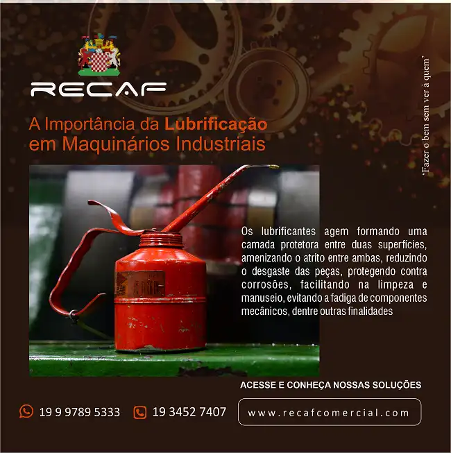 Propaganda Lubrificante de Máquina
