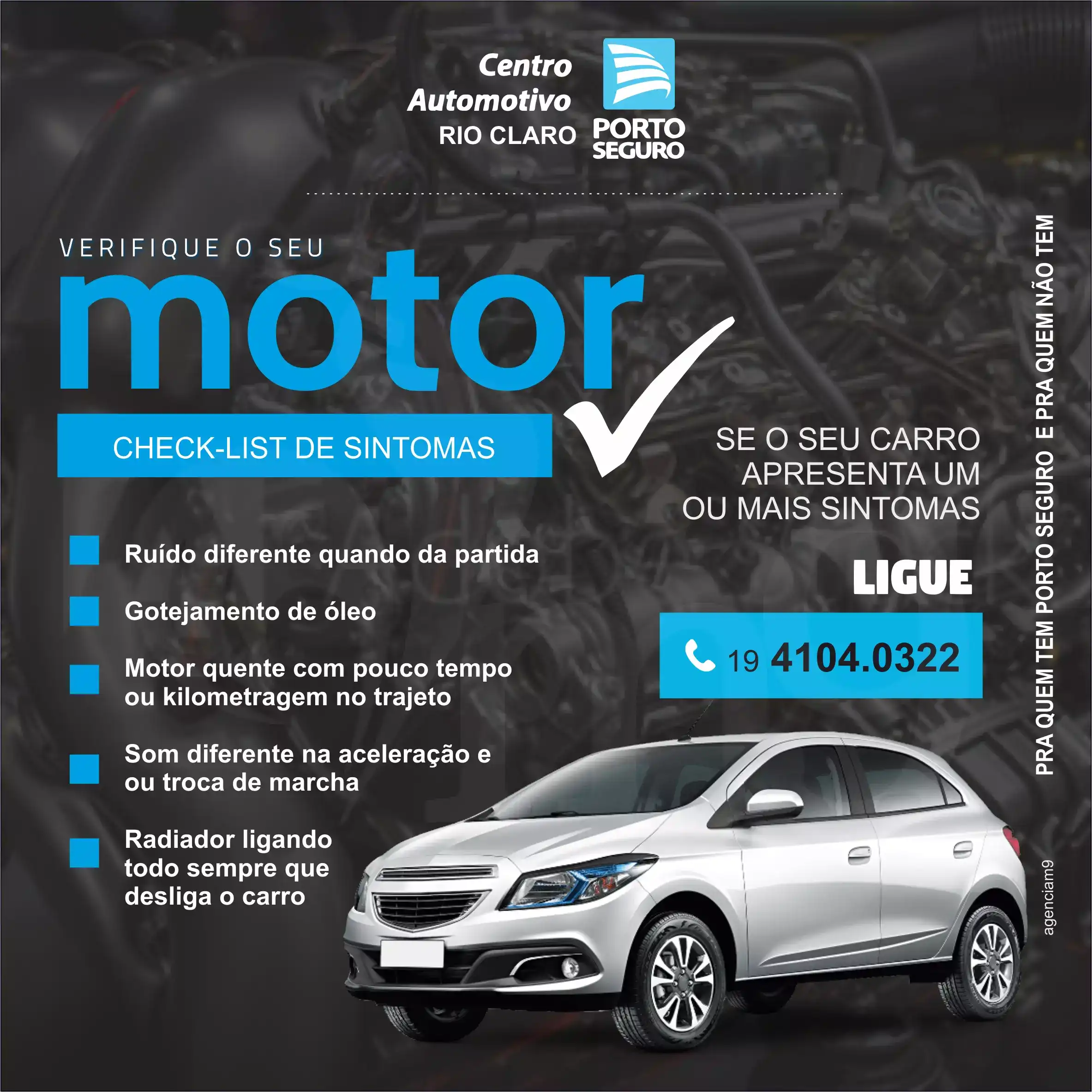 
Propaganda Manutenção Motor de Carro



