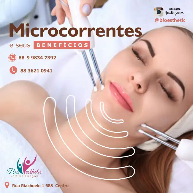 Propaganda Microcorrentes para Tratamento Facial

